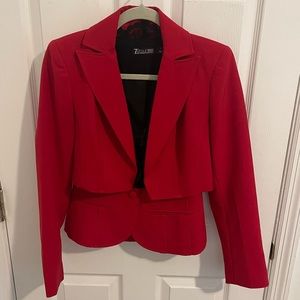 7th Avenue New York & Company 2 Piece Jacket - Red